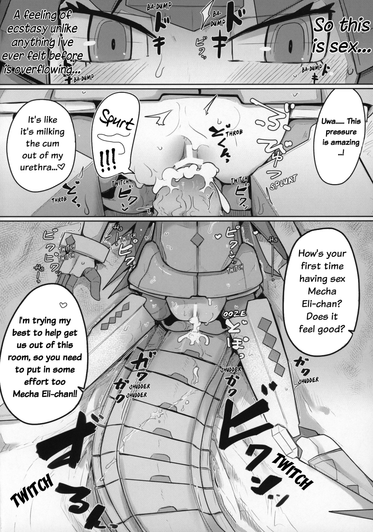 Hentai Manga Comic-Lovestruck Mecha Eli-chan and Her Cross-dressing Master-Read-15